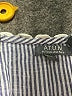 A.T.U.N. Checkered-gingham Blue Dress Size 13 - 14 - photo 3