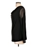 Elie Tahari 100% Polyester Black Long Sleeve Blouse Size L - photo 5