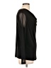 Elie Tahari 100% Polyester Black Long Sleeve Blouse Size L - photo 4