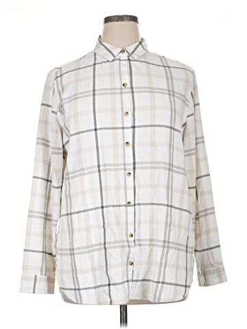 Jachs Girlfriend Long Sleeve Button-Down Shirt (view 1)