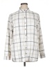 Jachs Girlfriend Plaid Ivory Long Sleeve Button-Down Shirt Size XL - photo 1