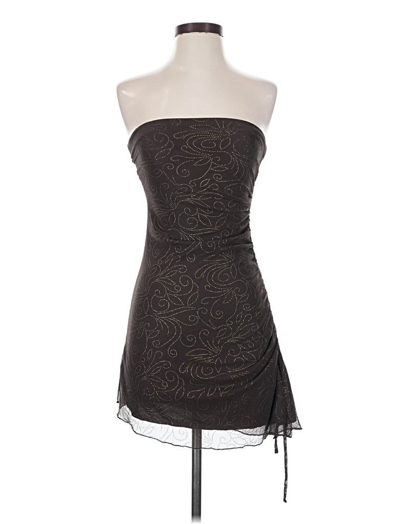 Pre-owned Forever 21 Cocktail Dress In Brown