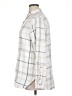 Jachs Girlfriend Plaid Ivory Long Sleeve Button-Down Shirt Size XL - photo 5