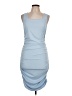 Shein Solid Blue Cocktail Dress Size L - photo 1
