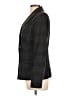 Barry Bricken Houndstooth Gray Wool Blazer Size 10 - photo 5