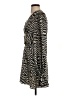 Alexis 100% Polyester Animal Print Brown Casual Dress Size S - photo 5