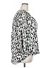 Max Studio 100% Polyester Silver 3/4 Sleeve Blouse Size 2X - photo 4