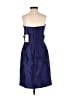 Assorted Brands 100% Silk Blue Cocktail Dress Size 4 - photo 2