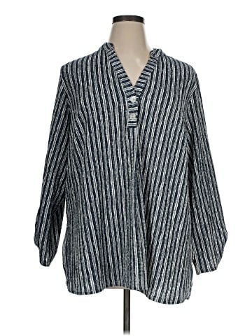 Ruby Rd. Long Sleeve Blouse (view 1)