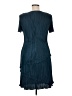 Connected Apparel 100% Polyester Teal Cocktail Dress Size 14 - photo 2