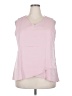 Unbranded 100% Polyester Pink Sleeveless Blouse Size 2X - photo 1