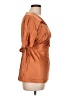 Alain Weiz 100% Silk Orange Blouse Size EU (IT) 46 / US 10 - photo 4