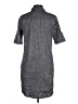Theory Gray Short Sleeve Button-Down Shirt Size 2 - photo 2