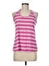 Balance Collection Stripes Pink Tank Top Size M - photo 1