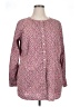Duluth Trading Co. Burgundy Long Sleeve Blouse Size 14 (estimated) - photo 1