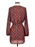 Peppermint 100% Polyester Paisley Orange Casual Dress Size S - photo 2