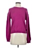 Aqua 100% Cashmere Purple Cashmere Pullover Sweater Size S - photo 1
