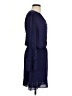 Parker 100% Polyester Solid Blue Casual Dress Size S - photo 4