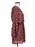Peppermint 100% Polyester Paisley Orange Casual Dress Size S - photo 4