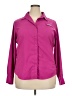 Columbia 100% Polyester Pink Long Sleeve Blouse Size XXL - photo 1