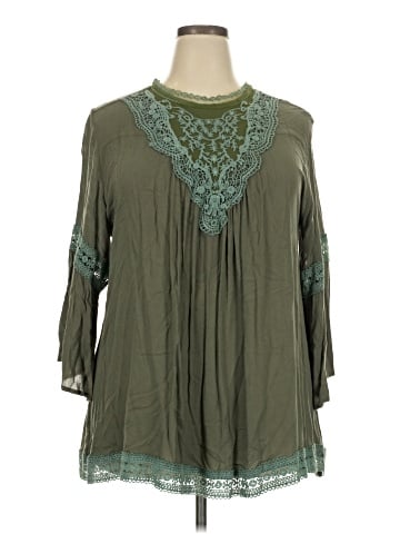 Suzanne Betro 3/4 Sleeve T-Shirt (view 1)