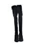 Wild Diva Black Boots Size 7 - photo 2