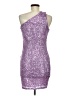 Venus Purple Cocktail Dress Size M - photo 2