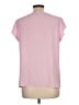 Express 100% Polyester Pink Short Sleeve Blouse Size L - photo 2