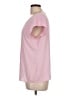 Express 100% Polyester Pink Short Sleeve Blouse Size L - photo 5