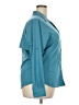 Columbia 100% Polyester Teal Long Sleeve Blouse Size XXL - photo 4