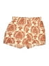 Shein Curve Print Orange Shorts Size 12 Plus (0) - photo 1