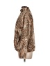 Allyson Whitmore 100% Polyester Animal Print Gold Faux Fur Jacket Size L - photo 5