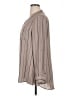 Apt. 9 100% Polyester Stripes Gray Long Sleeve Blouse Size XL - photo 5