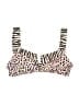 Sanctuary Animal Print Ivory Swimsuit Top Size S - photo 1