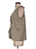 H By Halston 100% Polyester Gray Sleeveless Blouse Size S - photo 5