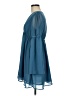 LUCCA 100% Polyester Solid Teal Cocktail Dress Size M - photo 5
