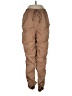 Shein 100% Polyamide Solid Tan Cargo Pants Size L - photo 1