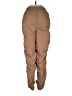 Shein 100% Polyamide Solid Tan Cargo Pants Size L - photo 2
