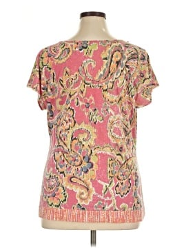 Liz & Co. Short Sleeve Blouse (view 2)