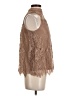Coco + Jaimeson Brown Sleeveless Blouse Size S - photo 4