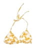 Eberjey Floral Yellow Swimsuit Top Size L - photo 1