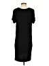 Seraphine Solid Black Casual Dress Size S - photo 2