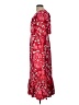 Rhode Floral Hearts Polka Dots Tropical Red Casual Dress Size 12 - photo 5