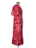 Rhode Floral Hearts Polka Dots Tropical Red Casual Dress Size 12 - photo 4