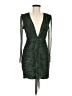 Hello Molly 100% Polyester Green Cocktail Dress Size 6 - photo 1