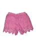 Self Esteem 100% Polyester Hearts Pink Shorts Size 3 - photo 2