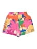 Shein 100% Polyester Tropical Pink Shorts Size S - photo 2