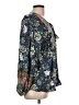 Unbranded Blue Long Sleeve Blouse Size L - photo 4
