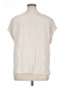 Unbranded Ivory Short Sleeve Blouse Size XL - photo 2
