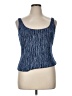 Alex Evenings 100% Polyester Blue Tank Top Size XL - photo 1